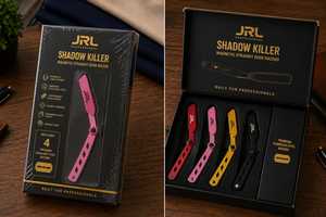 มีดโกนหนวดสแตนเลส JRL คุณภาพสูง พร้อมบริการสลักโลโก้ บรรจุภัณฑ์สีตามสั่ง - Product Image 2