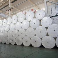 Hochwertige Recycling-Papierrolle Umweltfreundliche Weiche Jumbo-Rolle mit Anpassbarem Logo Mutterrolle