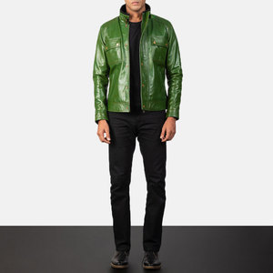 Factory Made Direct Selling Top Arrival <b>Men</b> <b>Leather</b> <b>Jacket</b> Budget Friendly Fashion <b>Men</b> Pick <b>Leather</b> <b>jacket</b> for <b>men</b> - Product Image 2