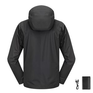 Giacca Elettrica Riscaldata Softshell per Uomo - Antivento Impermeabile Batteria 7.4V Taglia XL Leggera - Product Image 1