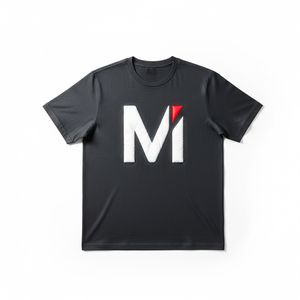 T-shirt personnalisé en gros avec impression en relief, faible MOQ, sérigraphie, mélange coton-élasthanne unisexe, toucher doux, streetwear homme - Product Image 1