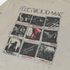 เสื้อยืดแขนสั้นทรงโอเวอร์ไซส์สไตล์วินเทจลายพิมพ์ดิจิทัลสำหรับผู้ชาย รุ่น Road Racing ผ้าคอตตอนเจอร์ซีย์ น้ำหนัก 320 กรัม - Product Image 4
