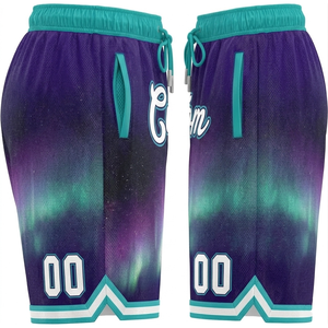 Shorts de basket-ball respirants de haute qualité pour hommes avec logo personnalisé Shorts personnalisés pour la tenue - Product Image 4
