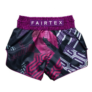 Nuevo Diseño, Shorts de Muay Thai Fairtex Sublimados al por Mayor, 100% Poliéster para Adultos, Shorts de Lucha Fairtex para MMA - Product Image 1