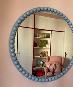 Premium Quality Decorative Resin Mirror <b>Frame</b> with <b>Antique</b> Gold Detailing for Wall Hanging - Product Image 2