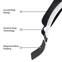 Boucles de bras électriques pour musculation, gaines, Blaster pour les Biceps, levage du poids, force musculaire