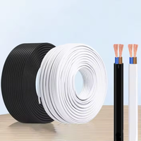 Câble électrique flexible H05VV-U RVV, câble d'alimentation, câble électrique flexible pour la construction, câblage industriel, câble en cuivre