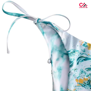 Top Selling Women Swimwear 2 Piece Printed Sexy Swimsuit <b>Bikini</b> Style Beachwear Front Logo <b>Plus</b> <b>Size</b> - Product Image 5
