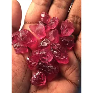 AAA Natural garnet Glass Field rough loose raw gemstones top cleaning quality using all types of jewelry