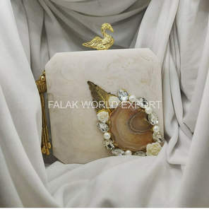 FALAK WORLD EXPORT-Pochette vintage pour mariage, pochette de soirée de style bohème, ensemble portefeuille et sac faits à la main - Product Image 5