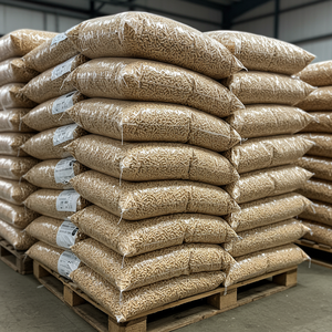 Exportation en vrac de granulés de bois biomasse fabriqués à partir de sciure de bois dur naturel pour un chauffage propre et la production d'énergie - Product Image 6