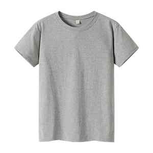 เสื้อยืดคอกลมโอเวอร์ไซส์ผ้าฝ้ายเรียบสำหรับผู้ชาย พิมพ์โลโก้ได้ตามต้องการ เนื้อผ้านุ่มสบาย ดีไซน์เรียบง่าย สไตล์ลำลองแฟชั่น - Product Image 6