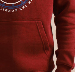 Sweat-shirt à capuche pour homme avec logo personnalisé OEM, mélange de coton, imprimé, pull-over d'hiver, qualité supérieure, respirant - Product Image 2