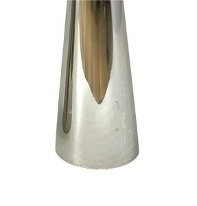 Nuevo Candelabro para Decoración del Hogar, Color Plateado Brillante, Acabado en Aluminio Fundido, Portavelas Hecho a Mano y Personalizado, Juego de 2 - Product Image 5