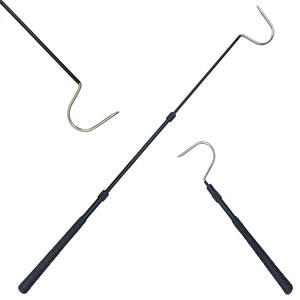 Gancho Plegable para Serpientes – Herramienta Retráctil de Acero Inoxidable de Primera Calidad para Manipulación de Reptiles por GREEN SWIFT INDUSTRIES - Product Image 3