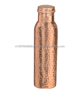 Bouteille d'eau en cuivre pur de gestion de la santé conçue par Ayurvédique pour des adultes retournant à l'école enfants verres élégants bons pour des muscles - Product Image 2