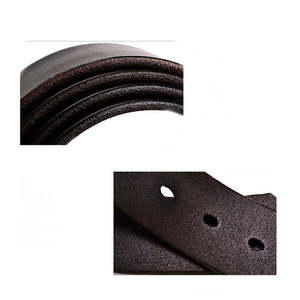Cinturones de Cuero 100% de Primera Calidad para Hombre, Diseño y Logotipo Personalizados, 100% Cuero Genuino - Product Image 6