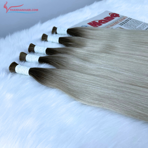 ¡COLOR CALIENTE! Extensión al por mayor de alta calidad a granel Ombre Color 100% cabello crudo vietnamita cabello Virgen sin procesar - Product Image 3