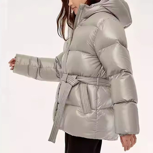 Custom <b>Women</b> Heavyweight Duck Down <b>Puffer</b> <b>Jacket</b> Winter Coat <b>Women</b> Windproof Snowproof Heavy <b>Puffer</b> <b>Jacket</b> Wholesale Wholesale - Product Image 3