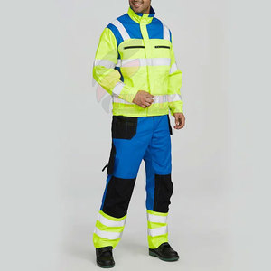 Traje de Trabajo Resistente, Ropa de Seguridad Diseñada para Trabajos de Fabricación, Mantenimiento y Técnicos, Traje de Trabajo Cómodo - Product Image 3
