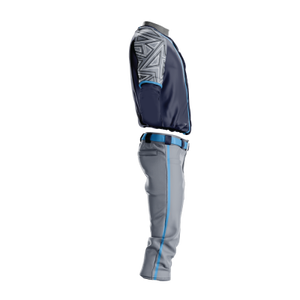 Uniforme de béisbol personalizado con logo del equipo impreso, ropa deportiva transpirable de poliéster, conjunto de uniforme de béisbol atlético para hombre - Product Image 5