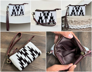 Diseñador de mujer nueva moda sillín manta cuero muñequera embrague gran capacidad señoras bolso de noche monedero para mujer - Product Image 3