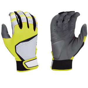 Customized Color Adult Leather Batting Glove Right Hand Training Use Custom Logo Design - Product Image 3