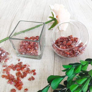 Pierres de jaspe rouge naturel polies en éclats pour la fabrication de bijoux, l'artisanat et la décoration intérieure – Vente en gros - Product Image 3
