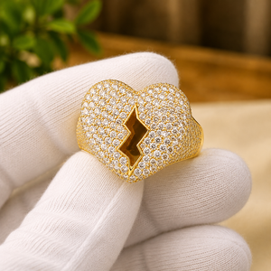 18K Yellow Gold Moissanite with GRA Certificate <b>Ring</b> Brilliant Round Shape Diamond Engagement Party Unisex <b>Ring</b> - Product Image 3