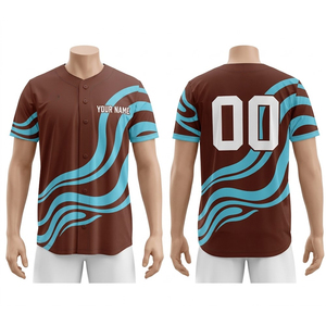 เสื้อเบสบอลสำหรับมืออาชีพ น้ำหนักเบา สำหรับทีมชาย หญิง และเยาวชน - Product Image 1