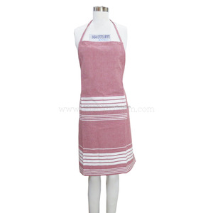 Tablier de cuisine en coton rayé personnalisé avec col et taille ajustables pour enfants, usage de barbier, couleur personnalisée, Inde - Product Image 5