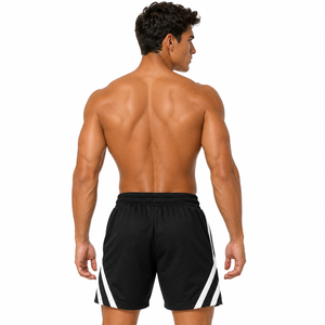 Pantalones Cortos Deportivos de Verano para Hombre, Cintura Media, Secado Rápido, Transpirables, Impermeables, para Correr, Yoga y Fitness - Product Image 4