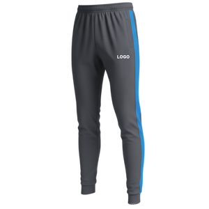 Conjunto Deportivo con Capucha para Hombre, Estampado, de Poliéster, para Gimnasio, 2 Piezas, Corte Ajustado, Chaqueta con Cierre y Pantalones Jogger - Product Image 5