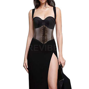 Corsés de Cuero Cómodos para Mujer, Transpirables, Ecológicos, de Moda, de Alta Calidad, Prendas Moldeadoras sin Costuras - Product Image 3