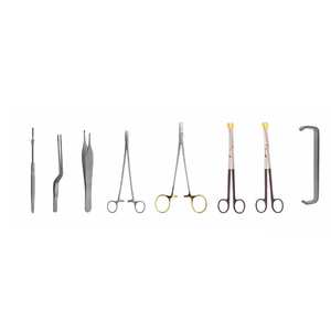 Ensemble de 21 instruments chirurgicaux pour mammaplastie, en acier inoxydable de qualité chirurgicale, réutilisables, outils de chirurgie plastique, Astrin Manual - Product Image 6