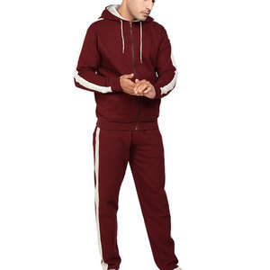 Trajes Deportivos con Cremallera Hechos en Fábrica, Diseño Personalizado al por Mayor, Calidad OEM, Trajes Deportivos con Cremallera Hechos de Algodón - Product Image 3