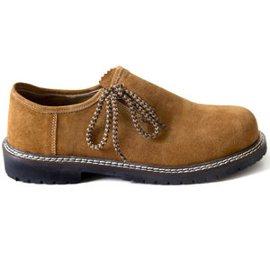 Chaussures brodées bavaroises allemandes, bottes en cuir décontractées avec broderie Oktoberfest, style Trachten Lederhosen - Product Image 4