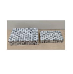 Cajas de Joyería de Madera MDF y Resina Ecológicas con Base de Material Sostenible y Revestimiento Artístico de Resina para Hogares Modernos - Product Image 1