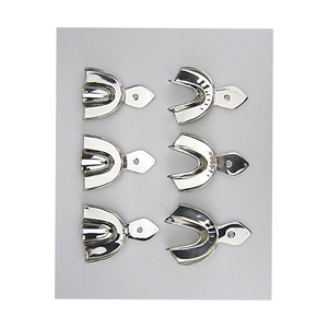 Bandejas de Impresión Dental Profesionales, Instrumentos Duraderos de Acero Inoxidable para Uso Clínico - Product Image 5