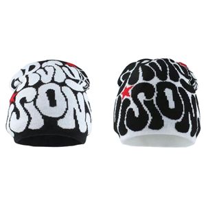 Bonnet Jacquard Côtelé Chaud Personnalisé Sublimé de Haute Qualité en Acrylique/Coton Respirant avec Revers et Motifs à Pois – Vente en Gros - Product Image 1