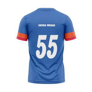 ผู้ผลิตเสื้อเจอร์ซีย์บาสเก็ตบอลแขนสั้นแบบซับลิเมชั่นพิมพ์ลายตามสั่ง แห้งเร็ว ระบายอากาศได้ดี เหมาะสำหรับการวอร์มอัพของทีม - Product Image 2