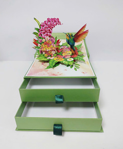 Emballage de produit recyclable, papier kraft, impression offset, accessoires cosmétiques faits à la main, boîtes rigides, style Raphe, laminage mat - Product Image 3