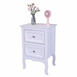 Country Style Two-Tier Large Size White Nightstand Old Code 28731413 - Product Image 5