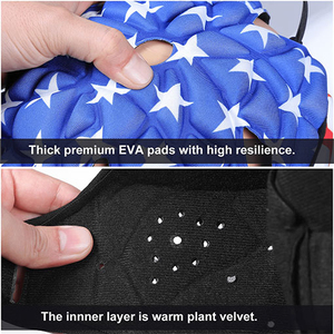 Casques de rugby en mousse EVA légers et à profil bas, coque souple intégrale à visière ouverte avec couvre-chef confortable - Product Image 6