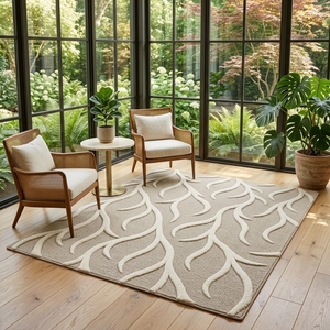 Alfombra de Lana Texturizada 3D de Lujo, Hecha a Mano, con Corte en Bucle, Diseño Personalizado, Precio de Fábrica al por Mayor - Product Image 3