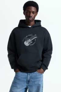 Vente en gros de sweat à capuche oversize vierge personnalisable en molleton de coton épais, style streetwear décontracté - Product Image 4