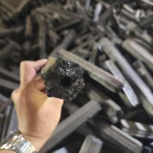 Charbon actif hexagonal en sciure de bois, briquettes de bois dur naturel haute densité, combustible pour barbecue - Product Image 3