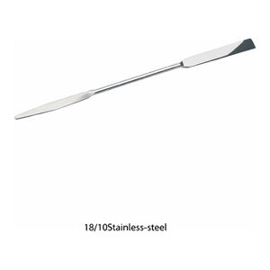 ไม้พายสแตนเลส 18/10 สำหรับการเก็บตัวอย่างและการผสมในห้องปฏิบัติการ - Product Image 1
