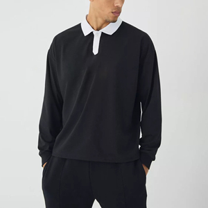 Camiseta de Golf OEM de Poliéster/Algodón, Color Personalizado, 220g, Tejido Sólido, Diseño Único, Estilo Urbano, Transpirable, de Alta Calidad - Product Image 1
