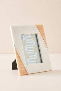 Handmade Customizable Natural Sheen Horn Bone Inlay MDF <b>Vintage</b> <b>Picture</b> <b>Frames</b> with Resin Faux Horn Mosaic Border Custom Size - Product Image 3